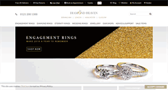 Desktop Screenshot of diamond-heaven.co.uk
